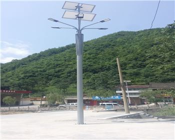 農村太陽能道路路燈-陜西省商洛市柞水縣照明工程